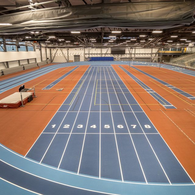 Indoor Track & Field Facility at Gately Park McHugh Construction